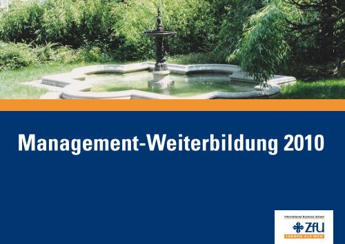 Management-Weiterbildung 2010 - ZfU