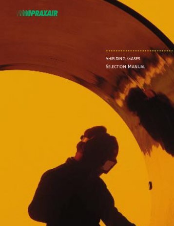 SHIELDING GASES SELECTION MANUAL