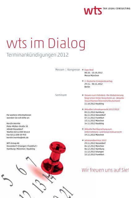 WTS Journal 03/012 - WTS Aktiengesellschaft ...