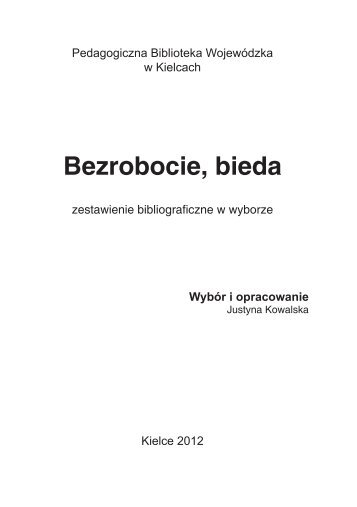 Bezrobocie bieda