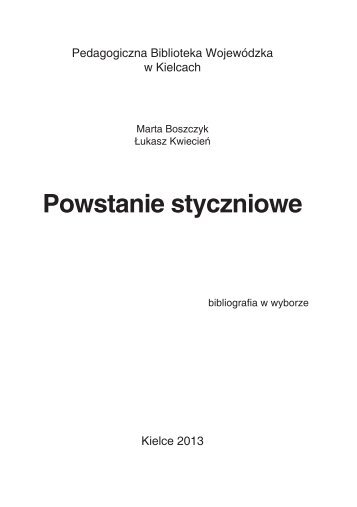 Powstanie styczniowe