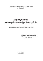 Zapożyczenia we współczesnej polszczyźnie