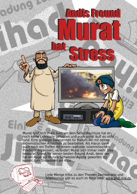 Andi-Comic, "Andis Freund Murat hat Stress"