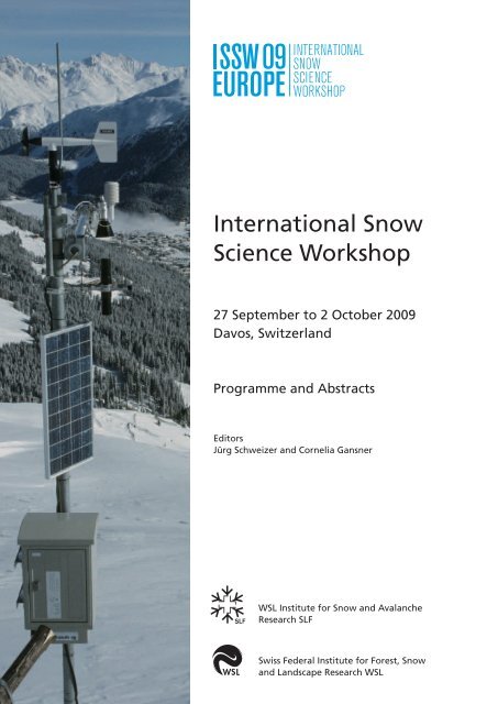 Snow - WSL Science Workshop International