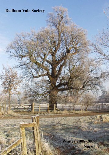 Dedham Vale Society Winter 2008-2009 No 65