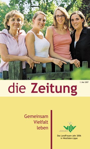 die Zeitung - Westfälisch-Lippischer LandFrauenverband e.V.