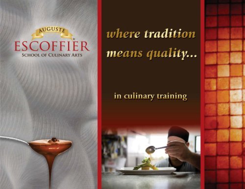 ty. - Auguste Escoffier School of Culinary Arts