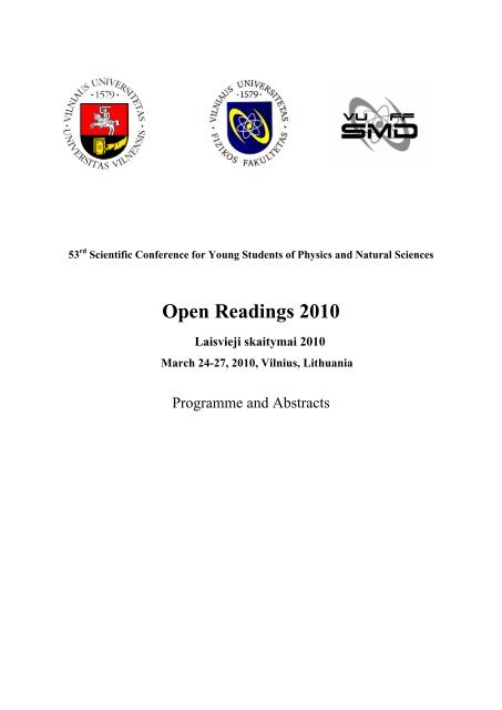 Open Readings 2010