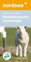 Veranstaltungen - Nordfriesische Lammtage