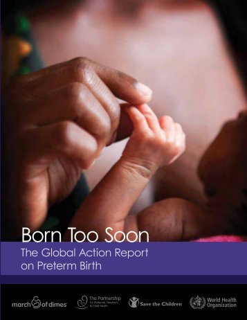 Born Too Soon: The Global Action Report on - World Health ...