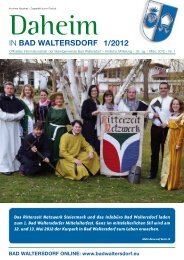 Ausgabe März 2012 - Gemeinde Bad Waltersdorf