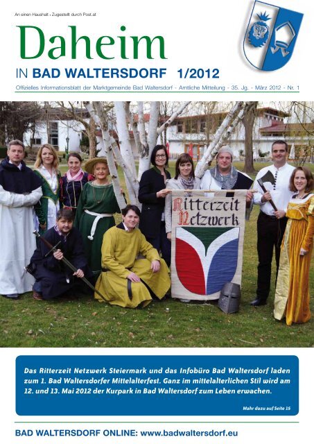 Ausgabe März 2012 - Gemeinde Bad Waltersdorf