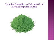 Spirulina Smoothie - A Delicious Good Morning Superfood Shake.pdf