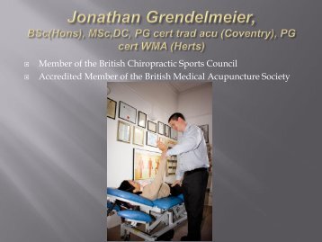 Jonathan Grendelmeier, BSc(Hons) - Professional Events ...