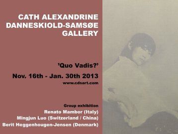 CATH ALEXANDRINE DANNESKIOLD-SAMSØE GALLERY