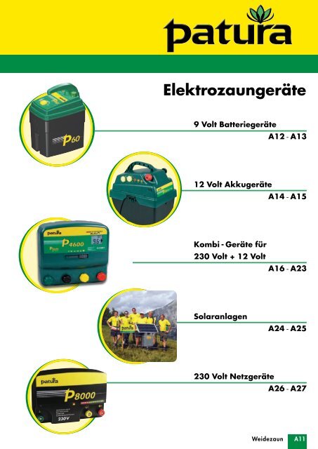 Elektrozaungeräte