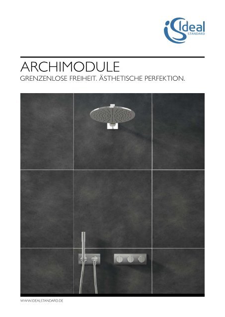Download ARCHIMODULE-Prospekt (PDF) - Ideal Standard