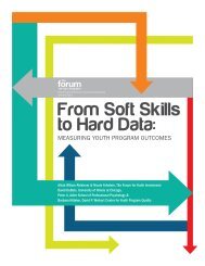 From Soft Skills to Hard Data - The Forum for Youth Investment