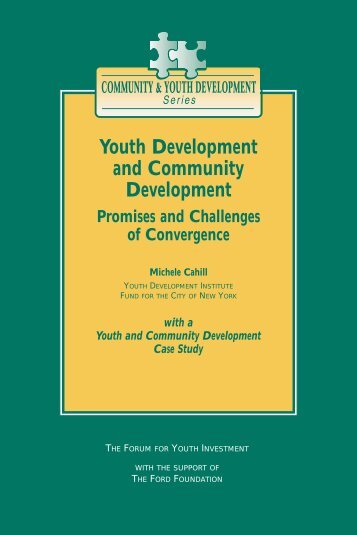Youth Development and Community Development