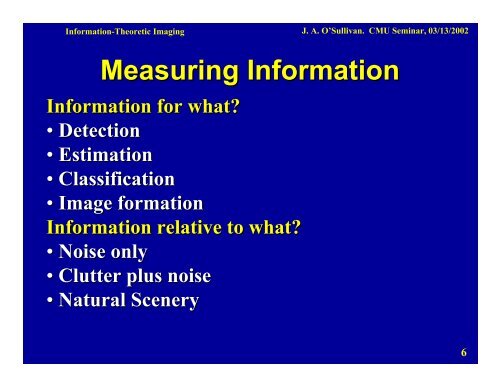 Information-Theoretic