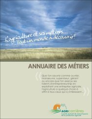 ANNUAIRE DES MÉTIERS