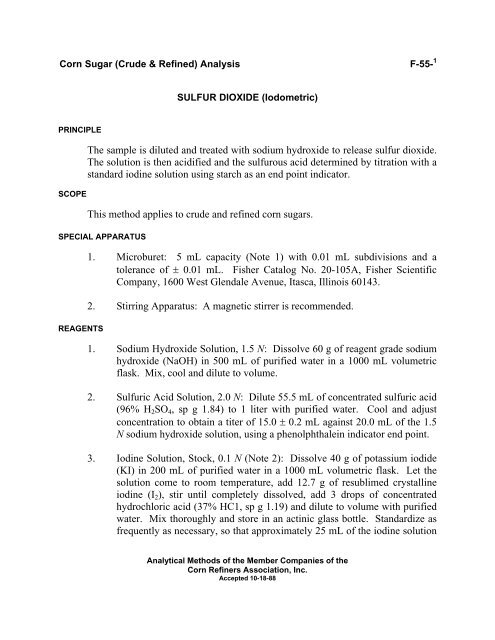 The sample is diluted and treated with sodium hydroxide to release ...