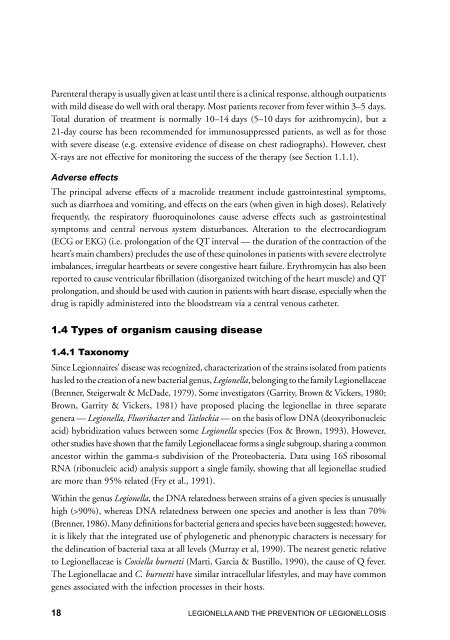 LEGIONELLA - World Health Organization