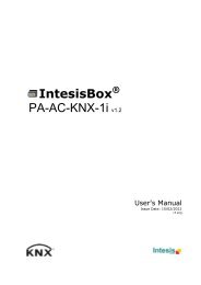 IntesisBox PA-AC-KNX-1i