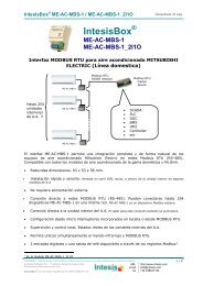 IntesisBox ® ME-AC-MBS-1 ME-AC-MBS-1_2I1O