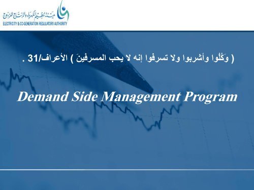 Demand Side Management Program