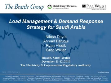 Load Management & Demand Response Strategy for Saudi Arabia