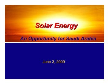 Solar Energy