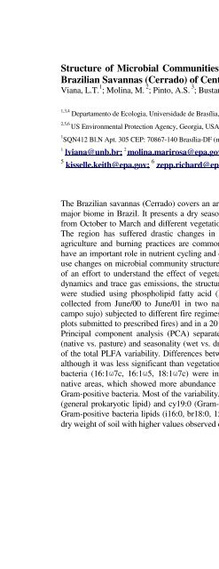 A Look at Amazon Basin Seasonal Dynamics with the Biophysical ...