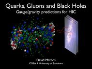 Quarks Gluons and Black Holes