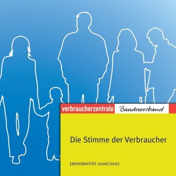 Die Stimme der Verbraucher - vzbv