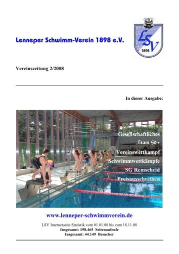 Texte neu - Lenneper Schwimmverein 1898 eV