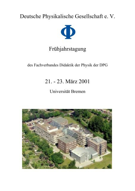 Freitag , 23.03.2001 - DPG-Tagungen