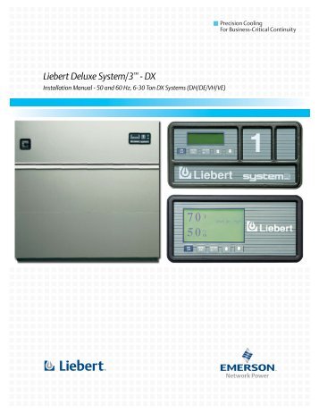 Liebert Deluxe System/3 - DX