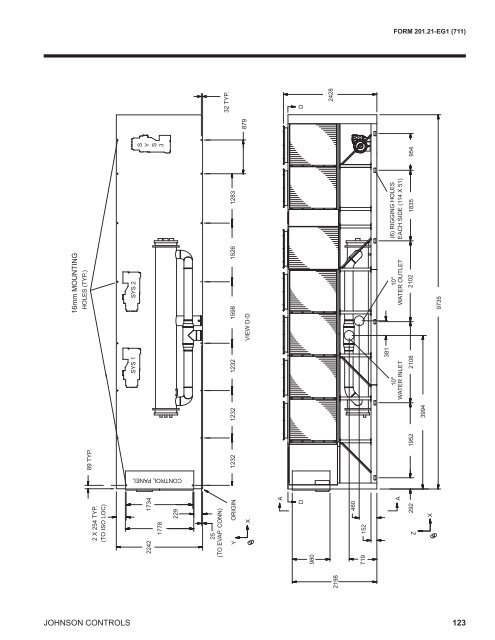 Model YCAV Air-Cooled Screw Compressor Liquid Chillers Style A