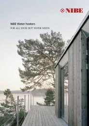 NIBE Water heaters