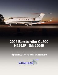 2005 Bombardier CL300 N620JF S/N20059