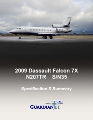 2009 Dassault Falcon 7X N207TR S/N35