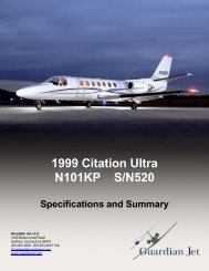 1999 Citation Ultra N101KP S/N520