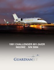1991 CHALLENGER 601-3A/ER N622WZ S/N 5084