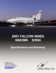 2001 Dassault Falcon 900EX