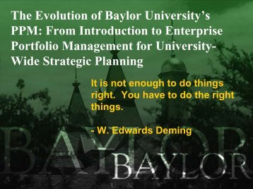 Baylor University Facts