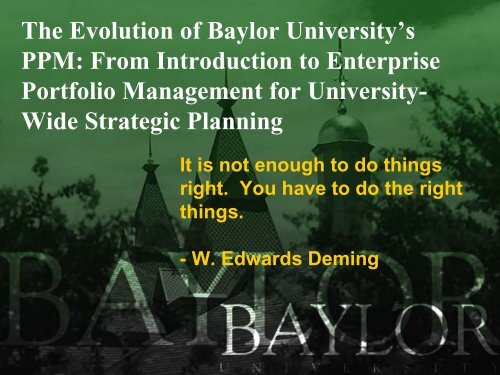 Baylor University Facts