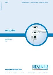 hotelföns - Kreuzer GmbH