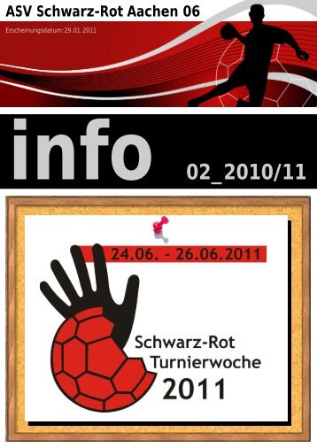 Übersicht Rückrundenspiele 1. Damenmannschaft ... - Schwarz-Rot