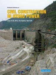 CIVIL CONSTRUCTION IN HYDRO POWER